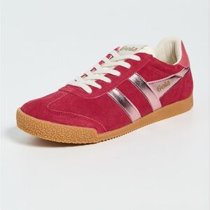 Gola Elan Glitz Red and Pink Sneakers